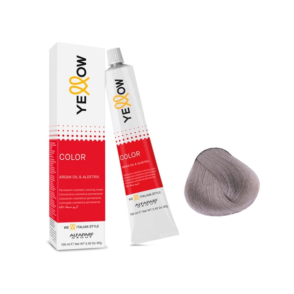 Yellow Professional Перманентная крем-краска YE Color, 11.21, 100 мл купить - 0