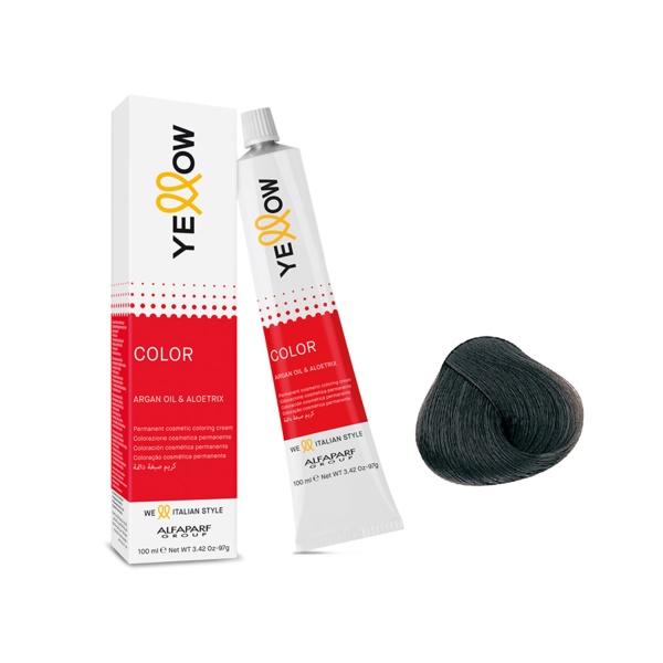 Yellow Professional Перманентная крем-краска YE Color, 6 Cool, 100 мл купить - 0