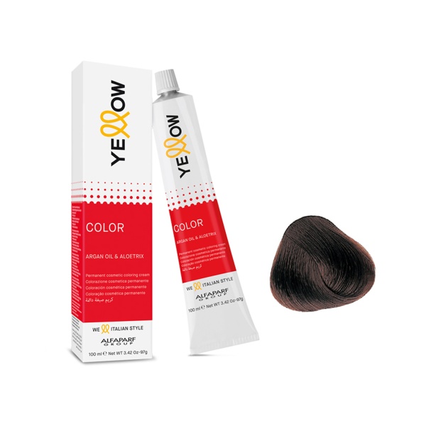 Yellow Professional Перманентная крем-краска YE Color, 6.45, 100 мл купить - 0