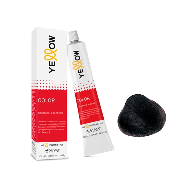 Yellow Professional Перманентная крем-краска YE Color, 6.53, 100 мл купить - 0