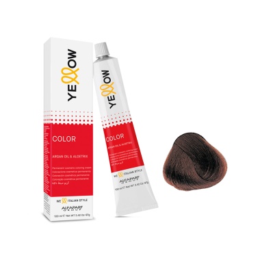 Yellow Professional Перманентная крем-краска YE Color, 7.45, 100 мл купить