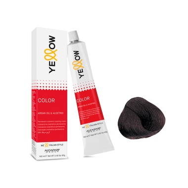 Yellow Professional Перманентная крем-краска YE Color, 7.53, 100 мл купить