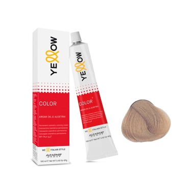 Yellow Professional Перманентная крем-краска YE Color, 9.32, 100 мл купить