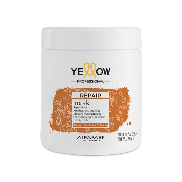 Yellow Professional Маска реконструирующая для повреждённых волос YE Professional Repair Mask, 1000 мл купить - 0