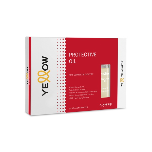 Yellow Professional Масло для защиты кожи головы и волос YE Protective Oil, 6 x 13 мл купить - 0