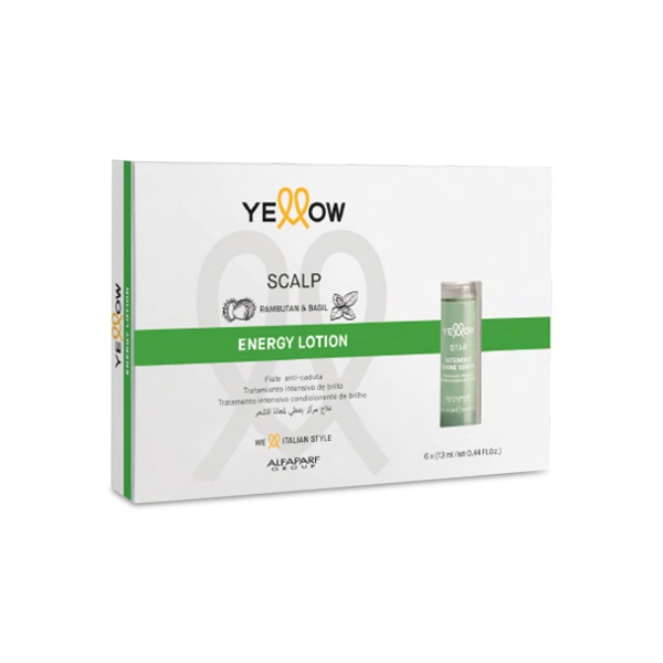 Yellow Professional Лосьон энергетический для роста волос YE Energy Lotion, 6 x 13 мл купить - 0