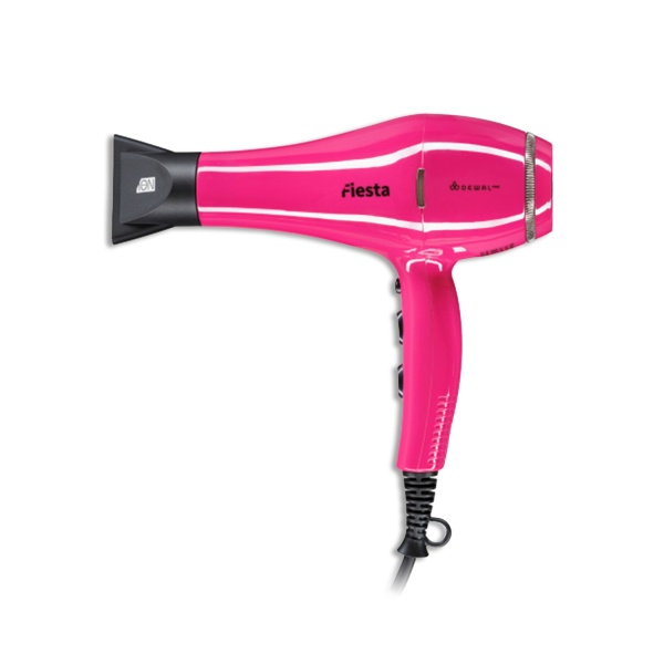 Dewal Pro Фен Fiesta, фуксия, 2600 Вт, ионизация, светодиод,, провод 3 м купить - 0