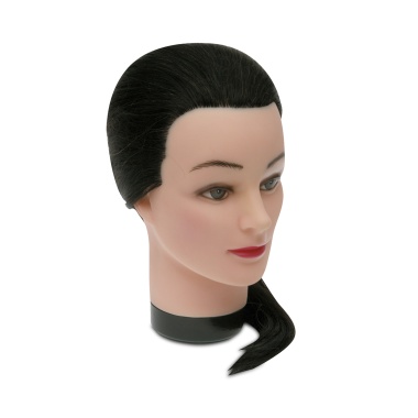 Dewal Pro Голова учебная натуральные волосы, 45-50 см, брюнетка купить