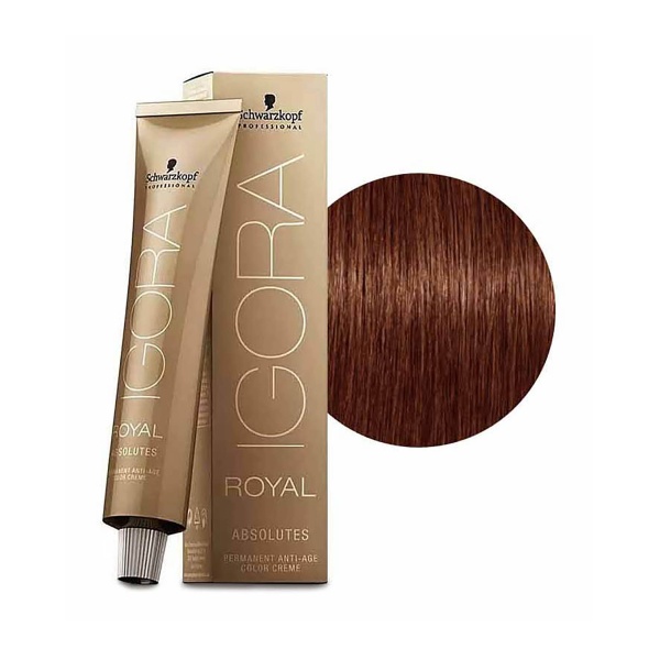 Schwarzkopf Professional Краска для волос Igora Absolute, 7-470 Средний русый бежевый медный натуральный, 60 мл купить - 0