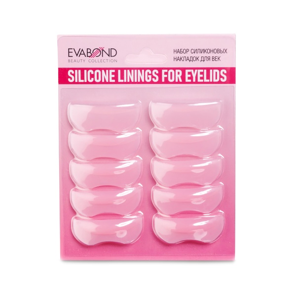 Evabond Набор накладок силиконовых для век, 5 размеров, 10 шт купить - 0