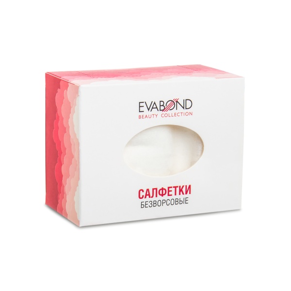 Evabond Салфетки безворсовые в коробочке, 100 шт купить - 0