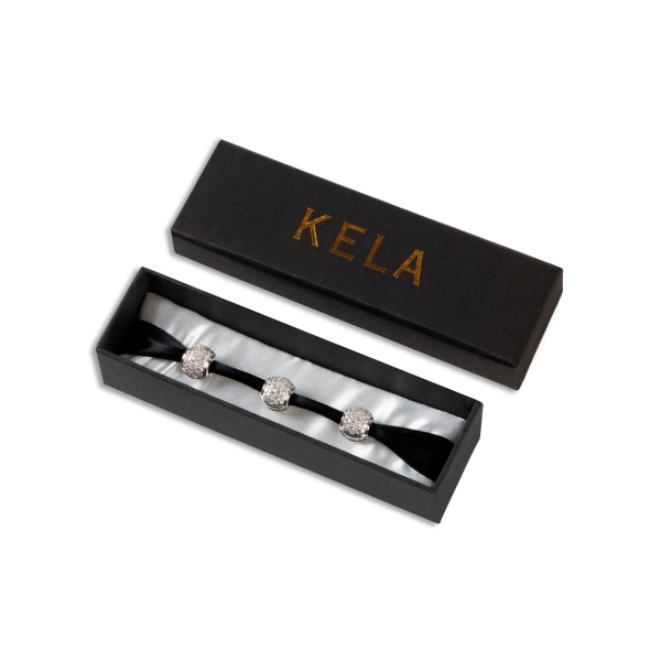 Kela Украшения-шармы Celeste Diamante, Платина Platinum, 3 шт купить - 0