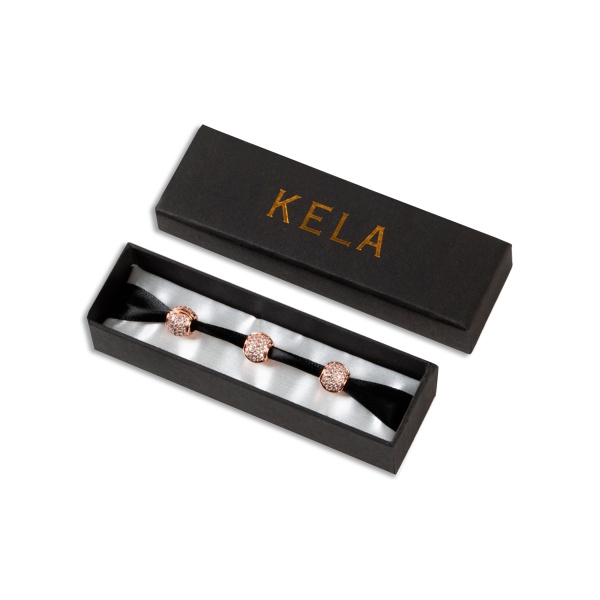 Kela Украшения-шармы Celeste Diamante, Розовое Золото Rose Gold, 3 шт купить - 0