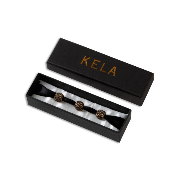 Kela Украшения-шармы Crusado Woven, Латунь Brass, 3 шт купить - 0