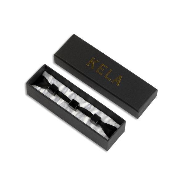 Kela Украшения-шармы Cube, Черненый Металл Gunmetal, 3 шт купить - 0