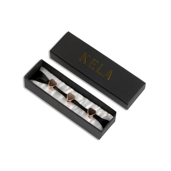 Kela Украшения-шармы Love Heart, Розовое Золото Rose Gold, 3 шт купить - 0