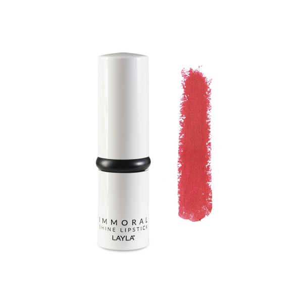 Layla Помада для губ блестящая Immoral Shine Lipstic, №31 Tonka купить - 0