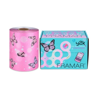 Framar Фольга в рулоне с тиснением 2000-е Y2K Embossed Roll 320 ft., 98 м купить