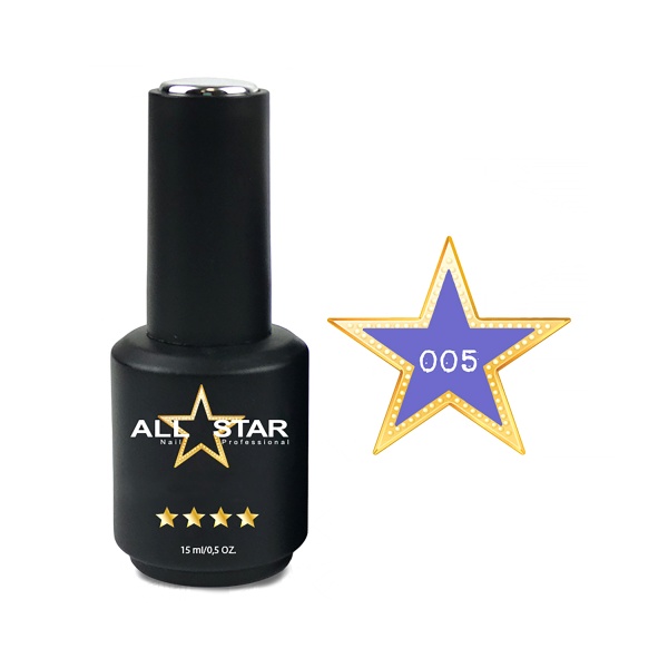 All Star Гель-лак, №006 Glendale ирисовый, 10 мл купить - 0
