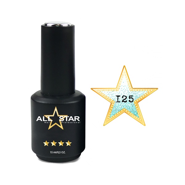 All Star Гель-лак, №125 Minneapolis проз. северное сияние, 10 мл купить - 0