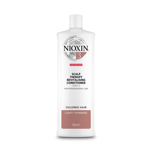 Nioxin Увлажняющий кондиционер для окрашенных волос Scalp Revitalizer Conditioner System 3, 1000 мл купить - 0