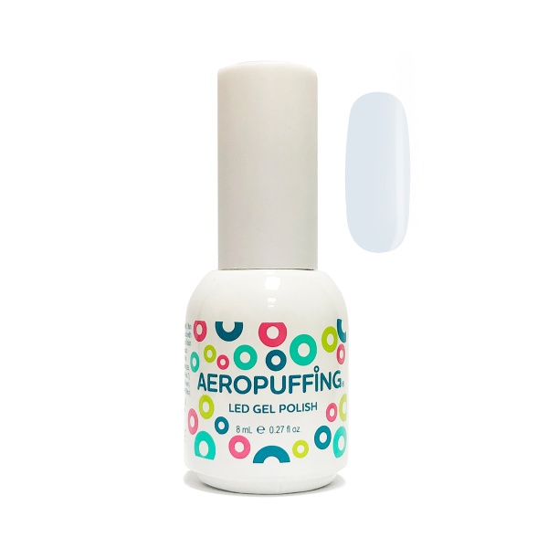 Aeropuffing Гель-лак Led Gel Polish, №001 классическая белая эмаль, 8 мл купить - 0