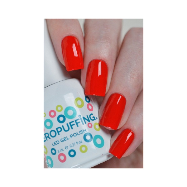 Aeropuffing Гель-лак Led Gel Polish, №003 классическая красная эмаль, 8 мл купить - 0