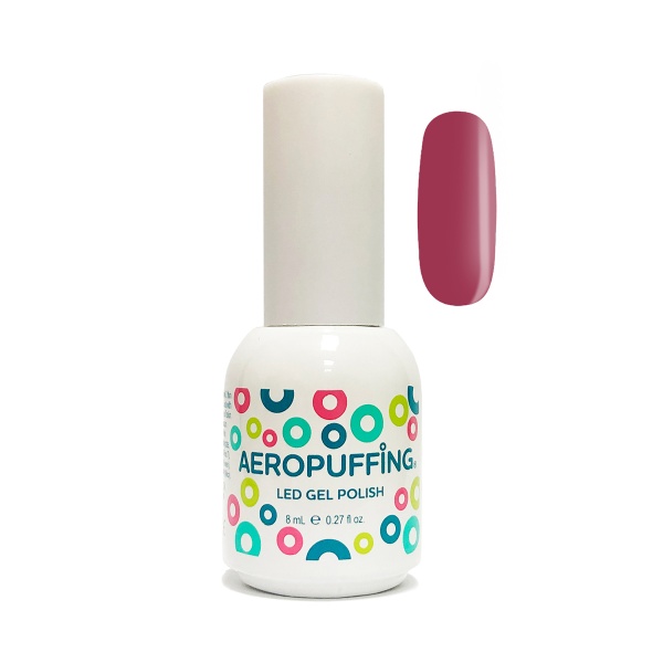 Aeropuffing Гель-лак Led Gel Polish, №005 фуксиевая эмаль, 8 мл купить - 0