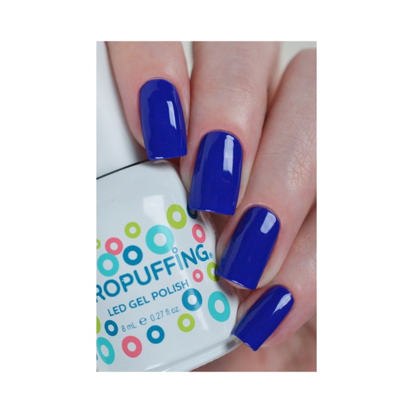 Aeropuffing Гель-лак Led Gel Polish, №007 королевская синяя эмаль, 8 мл купить - 0