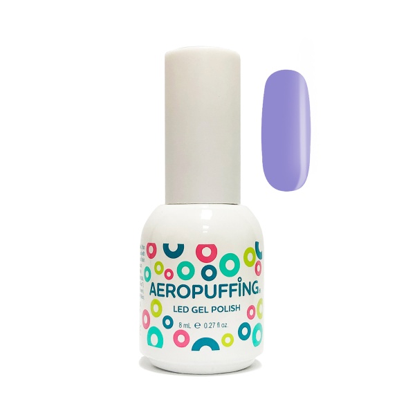 Aeropuffing Гель-лак Led Gel Polish, №010 сиреневая эмаль, 8 мл купить - 0