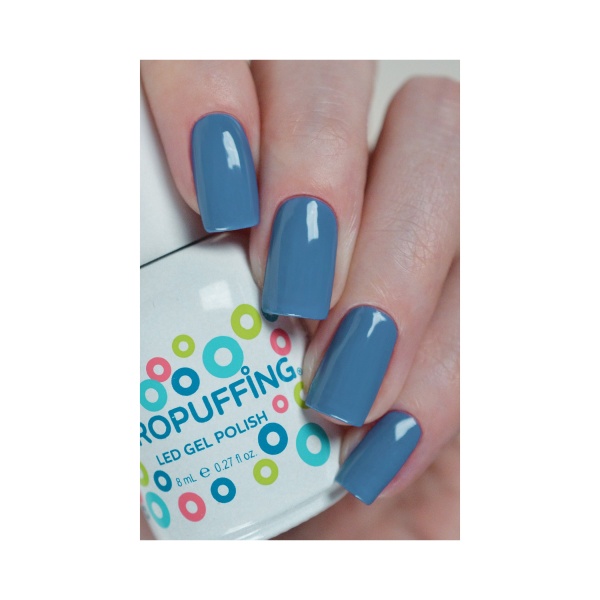 Aeropuffing Гель-лак Led Gel Polish, №011 небесно-голубая эмаль, 8 мл купить - 0