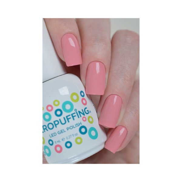 Aeropuffing Гель-лак Led Gel Polish, №013 пастельно-розовая эмаль, 8 мл купить - 0