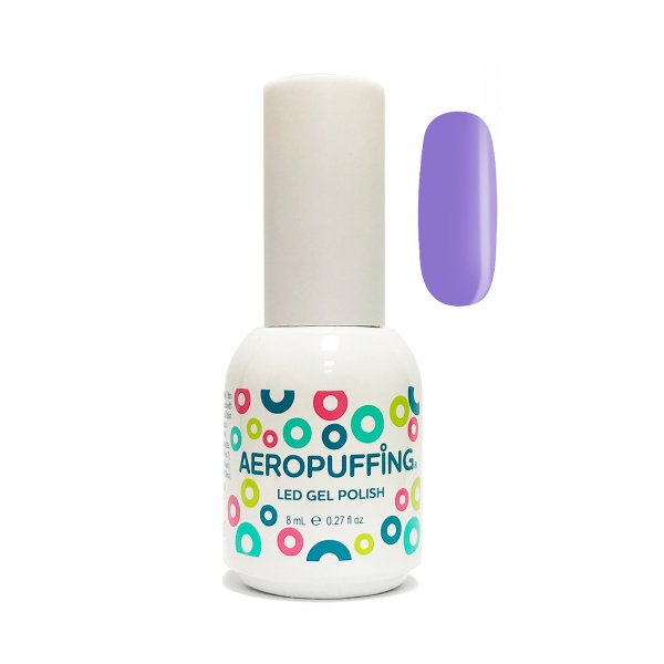 Aeropuffing Гель-лак Led Gel Polish, №018 лавандовая эмаль, 8 мл купить - 0