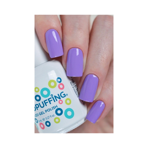 Aeropuffing Гель-лак Led Gel Polish, №018 лавандовая эмаль, 8 мл купить - 0