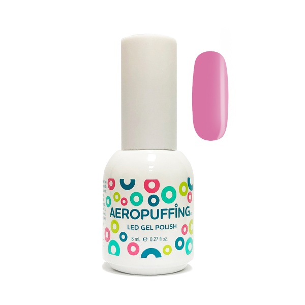 Aeropuffing Гель-лак Led Gel Polish, №019 ярко-розовая эмаль, 8 мл купить - 0