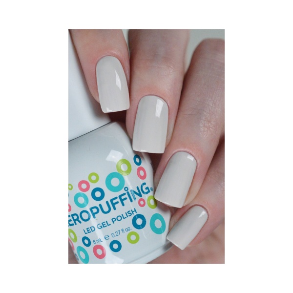 Aeropuffing Гель-лак Led Gel Polish, №024 эмаль цвета бледной слоновой кости, 8 мл купить - 0