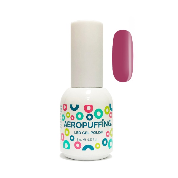 Aeropuffing Гель-лак Led Gel Polish, №028 эмаль цвета марсала, 8 мл купить - 0