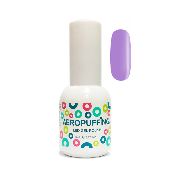 Aeropuffing Гель-лак Led Gel Polish, №032 сиреневая эмаль, 8 мл купить - 0