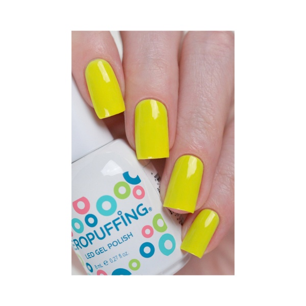 Aeropuffing Гель-лак неоновый Led Gel Polish, №039 лимонный неон, 8 мл купить - 0