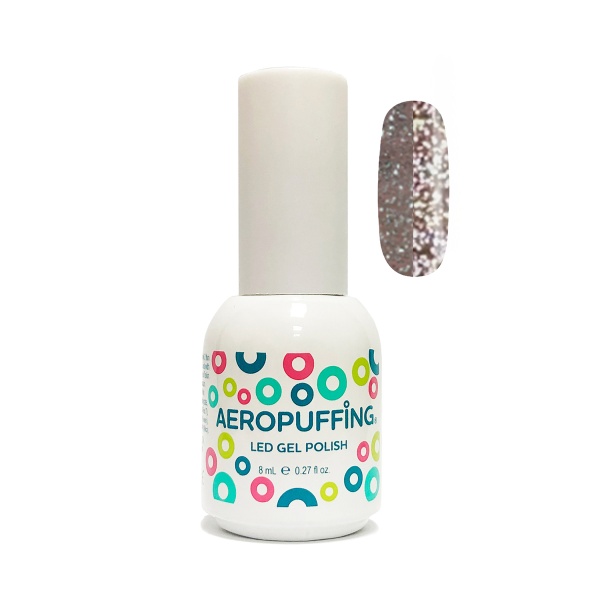 Aeropuffing Гель-лак светоотражающий Led Gel Polish, №043 серо-бежевый, 8 мл купить - 0