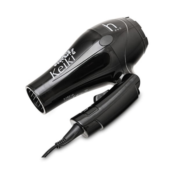 Harizma Фен компактный складной Keiki, 1000 Вт, черный купить - 0