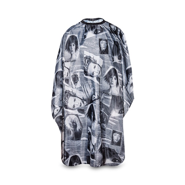 Harizma Накидка парикмахерская Фотографии, 125 х 150 см, черная купить - 0