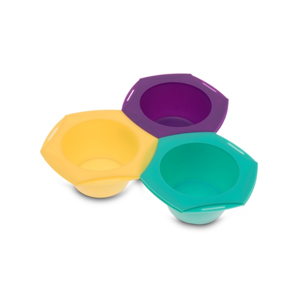 Harizma Набор для колориста из 3 мисок, цветной купить - 0