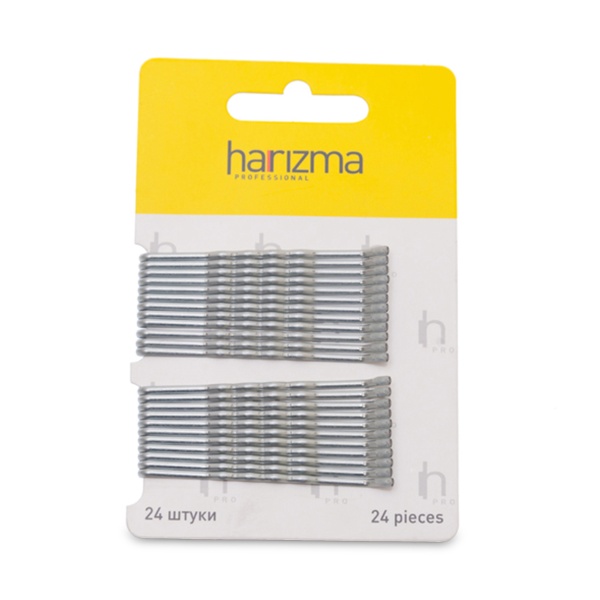 Harizma Невидимки волна, 60 мм, серебряные, 24 шт купить - 0