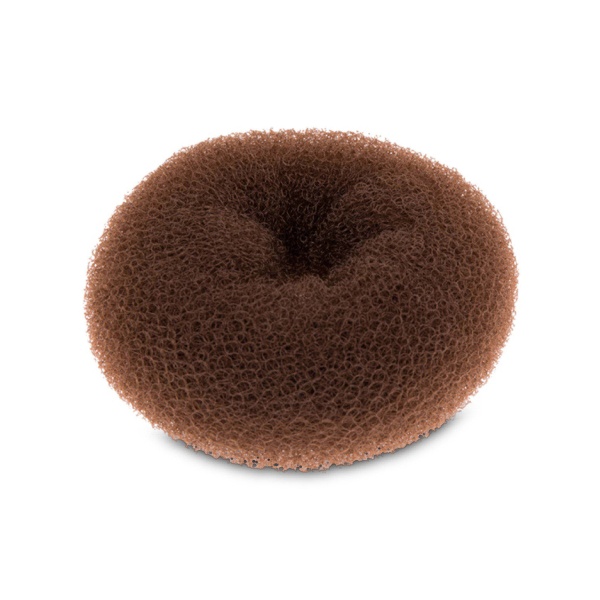 Harizma Подкладка-кольцо для причесок, средняя, шатен купить - 0