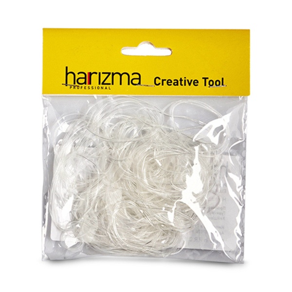 Harizma Резинки силиконовые для причесок, 31 мм купить - 0