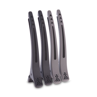 Harizma Зажим для волос Antislip, черные, 4 шт купить