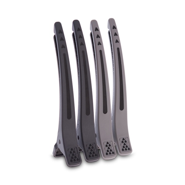 Harizma Зажим для волос Antislip, черные, 4 шт купить - 0