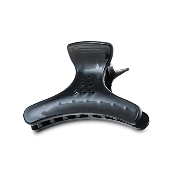 Harizma Зажимы для волос бабочка усиленные, 4 шт, черный купить - 0