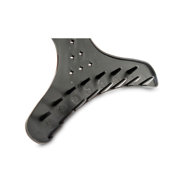 Harizma Зажимы для волос бабочка усиленные, 4 шт, черный купить - 0